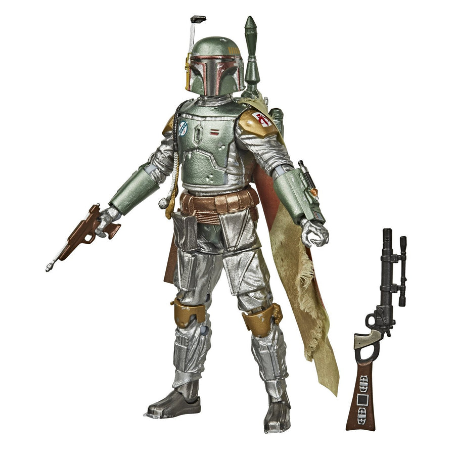 Damaged Packaging Star Wars Black Series 40th Anniversary Empire Strikes Back Exclusive Carbonized Boba Fett Action Figure