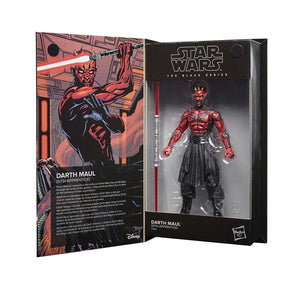 Damaged Packaging Star Wars Black Series Exclusive Comic Sith Apprentice Darth Maul Action Figure