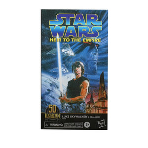 Star Wars Black Series Exclusive Comic Heir To The Empire Luke Skywalker Action Figure