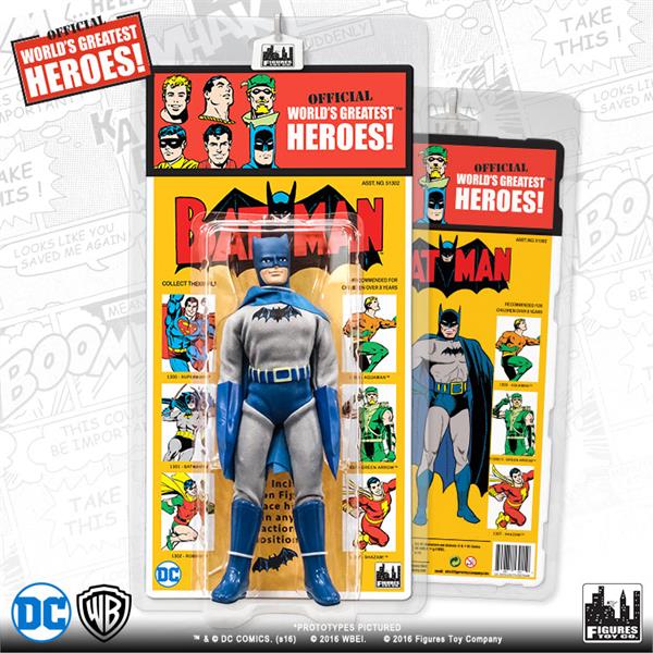 DC Retro Mego Kresge Style Batman First Appearances Series 4 Action Figure - Action Figure Warehouse Australia | Comic Collectables