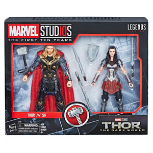 Marvel Legends Marvel Studios Thor & Sif Action Figure 2 Pack