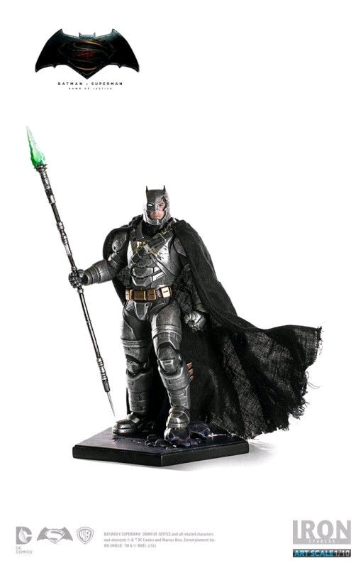 DC Iron Studios Batman v Superman Armored Batman Battle Damaged 1:10 Scale Statue