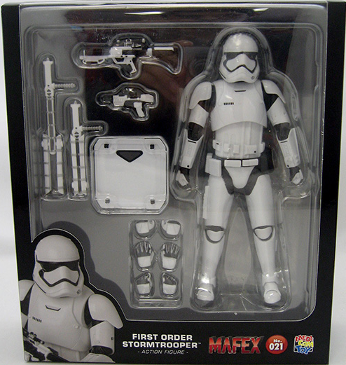 Star Wars Mafex Force Awakens First Order Stormtrooper Action Figure #21