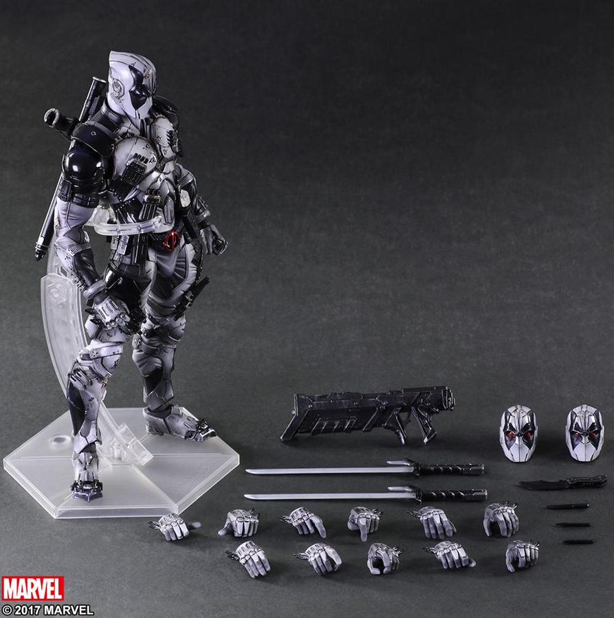 Marvel Square Enix Play Arts Kai Deadpool X Force Action Figure