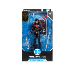 DC Multiverse McFarlane Series Red Hood Unmasked Gold Label Collection Action Figure