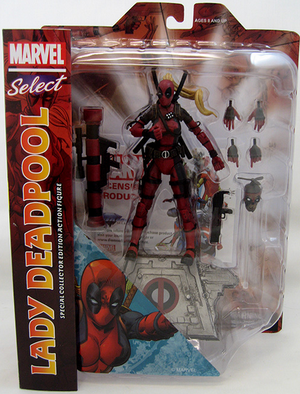 Marvel Diamond Select Lady Deadpool Action Figure