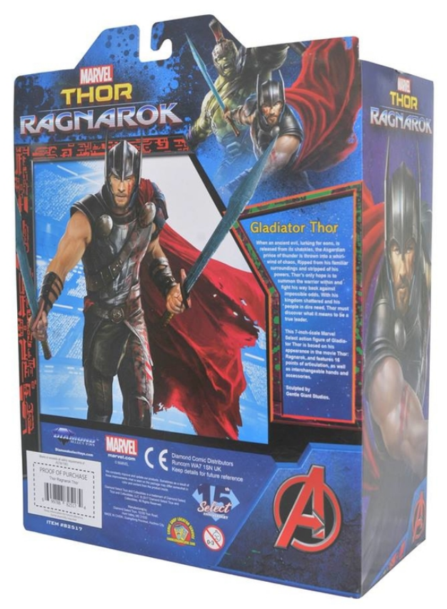 Marvel Diamond Select Ragnarok Gladiator Thor Action Figure