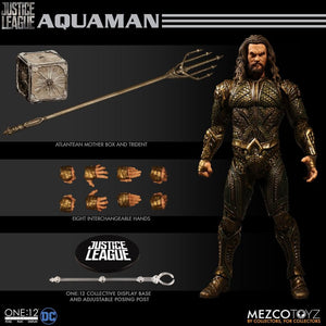 DC Mezco Justice League Aquaman One:12 Scale Action Figure - Action Figure Warehouse Australia | Comic Collectables