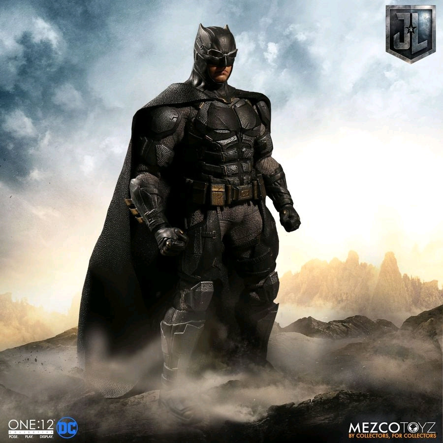 DC Mezco Justice League Batman Tactical Suit One:12 Scale Action Figure - Action Figure Warehouse Australia | Comic Collectables