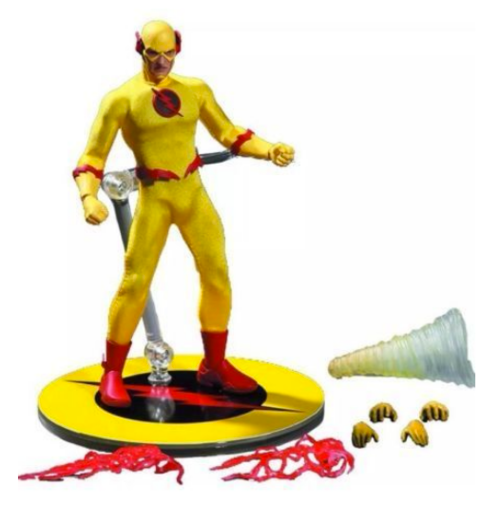 DC Mezco PX Previews Exclusive Zoom Reverse Flash One:12 Scale Action Figure - Action Figure Warehouse Australia | Comic Collectables