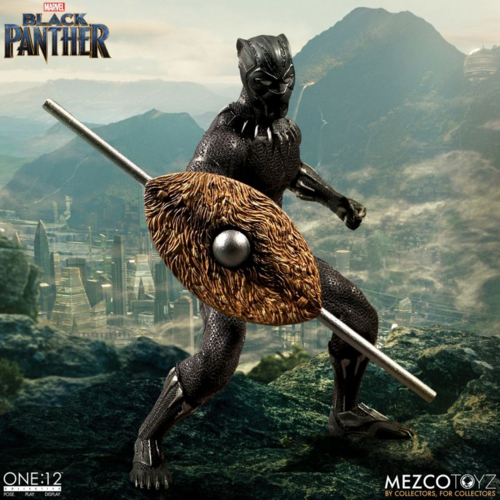 Marvel Mezco Black Panther One:12 Scale Action Figure