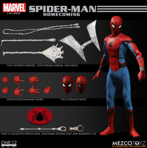 Marvel Mezco Spider-Man Homecoming One:12 Scale Action Figure