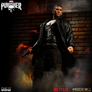 Marvel Mezco Netflix Punisher Frank Castle One:12 Scale Action Figure