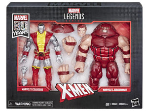 Marvel Legends 80th Anniversary Series Colossus & Juggernaut Action Figure 2-pack