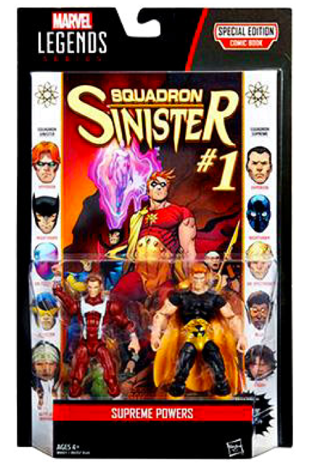 Marvel Legends Infinite Comic Book Series Supreme Powers Hyperion Action Figure 2-Pack