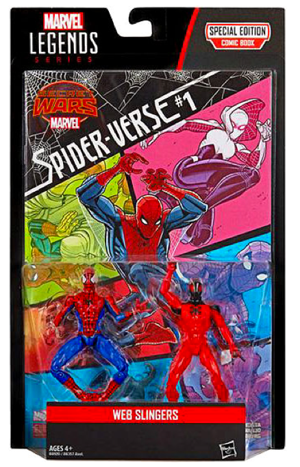 Marvel Legends Infinite Comic Book Series Web Slingers Action Figure 2-Pack