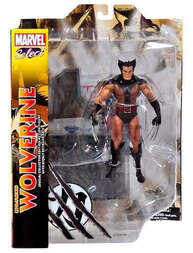 Marvel Diamond Select Unmasked Wolverine Action Figure