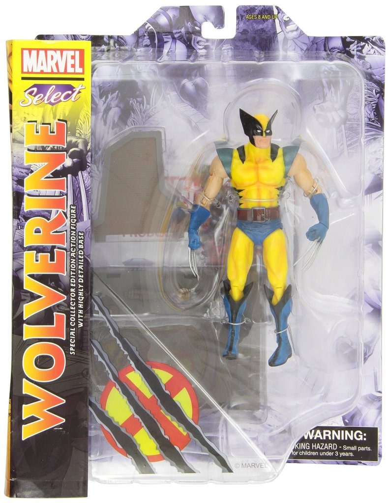 Marvel Diamond Select X-Men Wolverine Action Figure