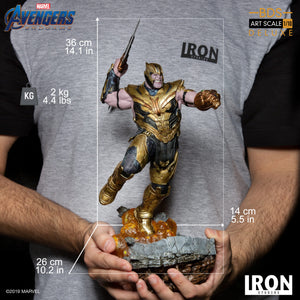 Marvel Iron Studios Avengers Endgame Thanos Deluxe 1:10 Scale Statue