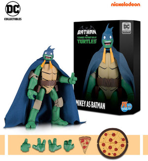 DC Collectibles Batman v Teenage Mutant Ninja Turtles Mikey as Batman Action Figure
