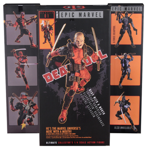 Marvel Neca Ultimate Deadpool 1:4 Scale Action Figure