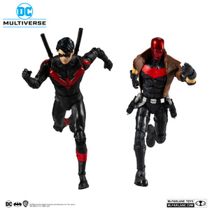 DC Multiverse McFarlane Exclusive Nightwing & Red Hood Action Figure 2-Pack