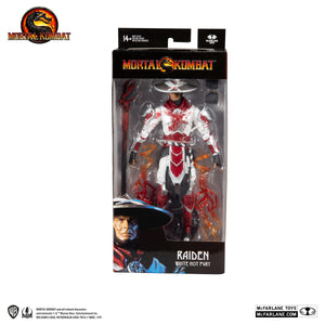 Mortal Kombat McFarlane Raiden White Hot Fury 7 Inch Action Figure