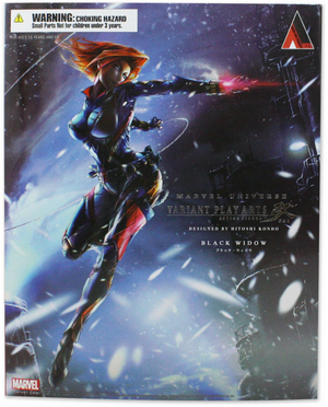 Marvel Square Enix Play Arts Kai Avengers Black Widow Action Figure