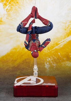 Marvel Bandai SH Figuarts Infinity War Iron Spider & Tamashii Stage
