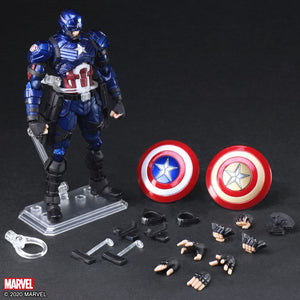 Marvel Square Enix Bring Arts Captain America Action Figure