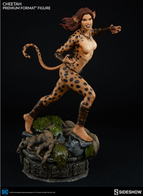 DC Sideshow Collectibles Wonder Woman Cheetah Premium Format 1:4 Scale Statue - Action Figure Warehouse Australia | Comic Collectables