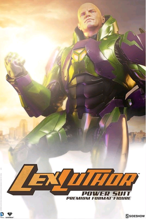 DC Sideshow Collectibles Superman Lex Luther Power Suit Premium Format 1:4 Scale Statue - Action Figure Warehouse Australia | Comic Collectables