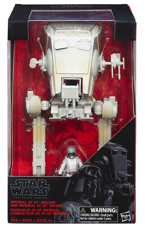Star Wars Black Series Imperial AT-ST & AT-ST Driver Action Figure