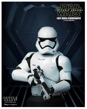 Damaged Packaging Star Wars Gentle Giant Mini-Bust First Order Stormtrooper
