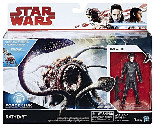 Damaged Packaging Star Wars The Last Jedi Bala-Tik & Rathtar 2 Pack 3.75 Inch