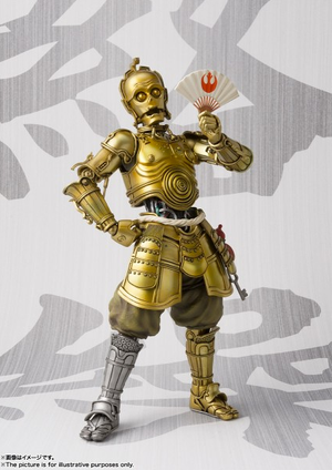 Star Wars Bandai Tamashii Nations Meisho Honyaku Karakuri C-3PO Movie Realization Action Figure