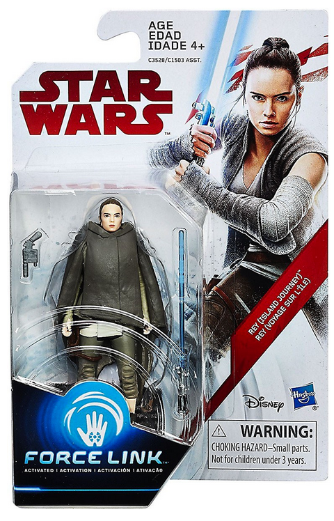 Star Wars The Last Jedi Wave 2 Rey (Island Journey) 3.75 Inch