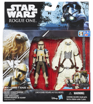 Star Wars Rogue One Scarif Stormtrooper Squad Leader & Moroff 2 Pack 3.75 Inch Action Figure
