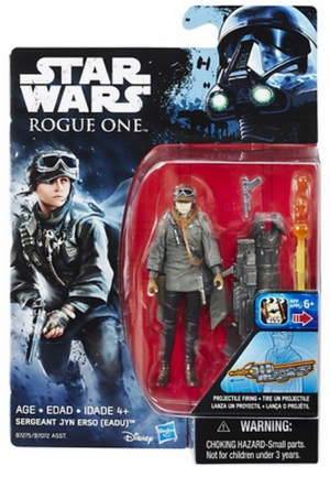 Star Wars Rogue One Sergeant Jyn Erso (Eadu) 3.75 Inch Action Figure