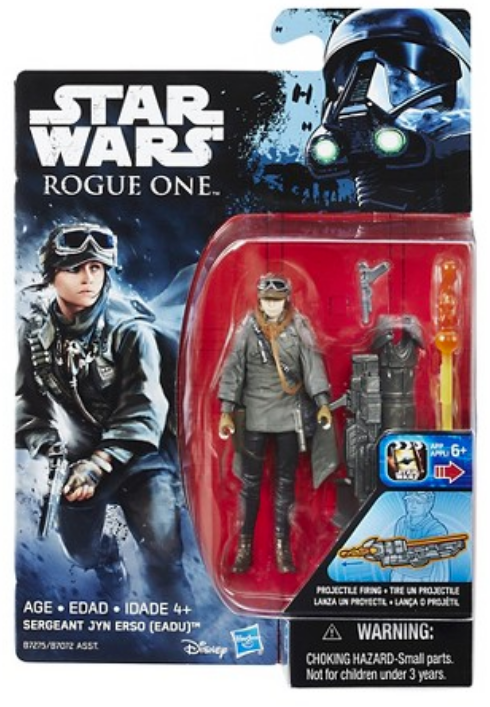 Star Wars Rogue One Sergeant Jyn Erso (Eadu) 3.75 Inch Action Figure