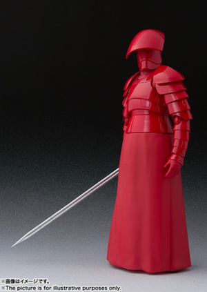 Star Wars Bandai SH Figuarts Last Jedi Praetorian Guard w/ Double Blade Action Figure