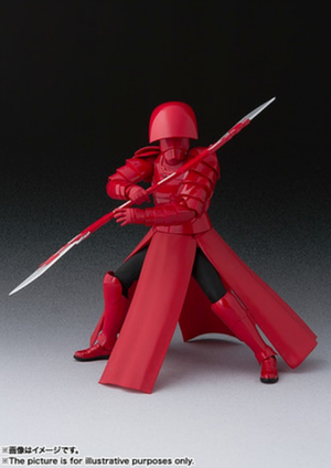 Star Wars Bandai SH Figuarts Last Jedi Praetorian Guard w/ Double Blade Action Figure