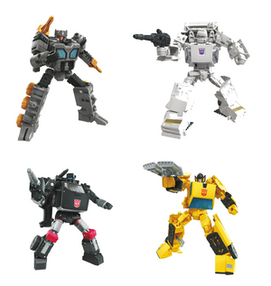 Transformers Earthrise War For Cybertron Wave 3 Deluxe Set of 4 Action Figures