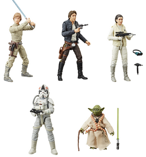 Star Wars Black Series 40th Anniversary Empire Strikes Back Wave 1 Set of 5 Action Figures