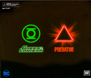 DC Predator Neca Exclusice Green Lantern vs Sinestro Predator Action Figure 2-Pack