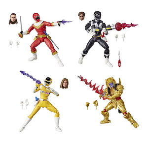 Power Rangers Lightning Collection Wave 6 Action Figure Set Of 4