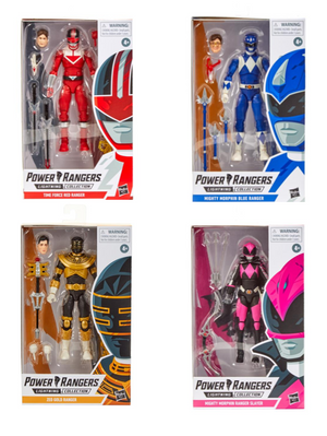 Power Rangers Lightning Collection Wave 5 Action Figure Set Of 4