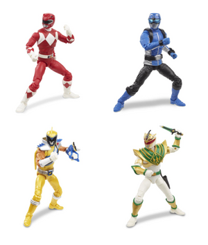 Power Rangers Lightning Collection Wave 3 Action Figure Set Of 4
