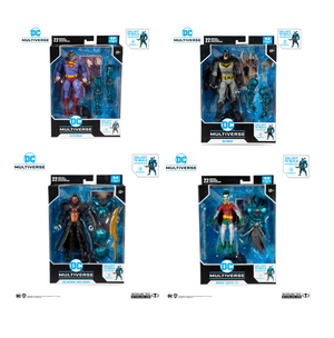DC Multiverse McFarlane Merciless Series Set of 4 Action Figures