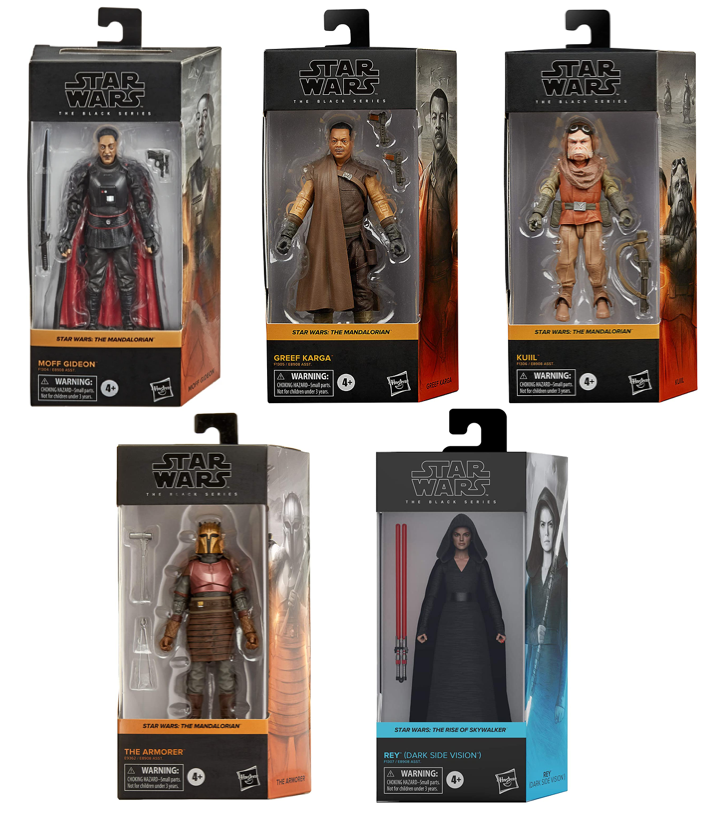 Star Wars Black Series Wave 28 Set Of Five Action Figure The
